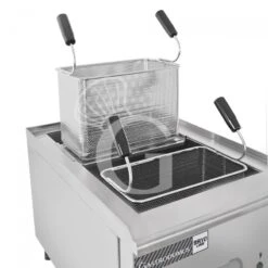 Bollitore Pasta Elettrico Da Banco 1 Vasca L 400 Mm X P 680 Mm X H 370 Mm 20 LT 4500 W -Vendite GATRODOMUS cuocipasta elettrico potenza 45 kw l 400 mm x p 680 mm x h 370 mm 3