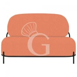 Divano Ponny Con Struttura In Metallo Verniciato E Rivestimento In Tessuto -Vendite GATRODOMUS divano ponny con struttura in metallo verniciato e rivestimento in tessuto 10