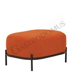 Pouf Ponny Con Struttura In Metallo Verniciato E Rivestimento In Tessuto -Vendite GATRODOMUS divano ponny con struttura in metallo verniciato e rivestimento in tessuto 3