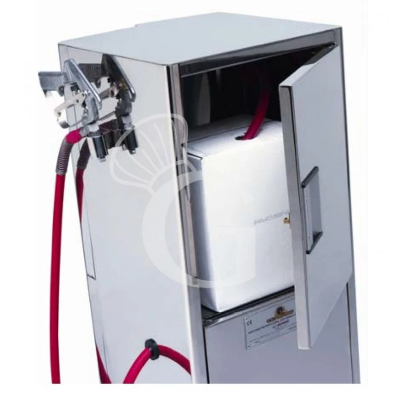 Erogatore Spray Su Ruote Per Gelatina E Liquidi L 450 Mm X P 420 Mm X H 1100 Mm 4 Erogatore Spray Su Ruote Per Gelatina E Liquidi L 450 Mm X P 420 Mm X H 1100 Mm - immagine 2