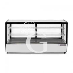 Espositore Refrigerato Da Banco Ventilato 200 LT Luce Interna A LED L 1210 Mm X P 565 Mm X H 675 Mm