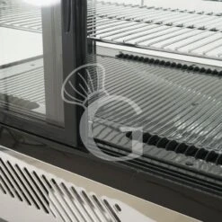 Vetrina Refrigerata Ventilata Da Banco 120 LT Luce Interna A LED L 702 Mm X P 568 Mm X H 686 Mm -Vendite GATRODOMUS espositore refrigerato da banco ventilato capacita 120 lt luce interna a led 6