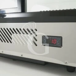 Vetrina Refrigerata Ventilata Da Banco 120 LT Luce Interna A LED L 702 Mm X P 568 Mm X H 686 Mm -Vendite GATRODOMUS espositore refrigerato da banco ventilato capacita 120 lt luce interna a led 7