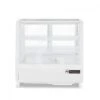 Vetrina Refrigerata Ventilata Da Banco Color Bianco 100 LT 1°C/+10°C L 680 Mm X P 450 Mm X H 680 Mm -Vendite GATRODOMUS espositore refrigerato da banco ventilato color bianco capacita 100 lt luce interna led
