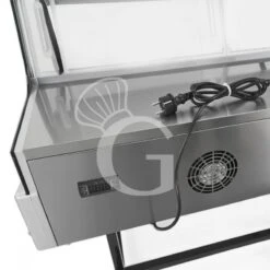 Espositore Refrigerato Ventilato Esterno Nero E Inox, Capacità 255 LT, Luce Interna LED 9 Espositore Refrigerato Ventilato Esterno Nero E Inox, Capacità 255 LT, Luce Interna LED -Vendite GATRODOMUS espositore refrigerato ventilato esterno nero e inox capacita 255 lt luce interna led 2