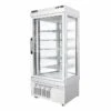 Vetrina Pasticceria Refrigerata Statico 630 LT +2°C/+10°C 4 Lati Vetro -Vendite GATRODOMUS espositore statico positivo per pasticceria 4 lati vetro 630 lt temperatura 2c 10c