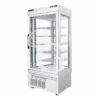 Vetrina Pasticceria Refrigerata Ventilato 595 LT -25°C/+5°C 4 Lati Vetro -Vendite GATRODOMUS espositore ventilato negativo per pasticceria 4 lati vetro 595 lt temperatura 25c 5c