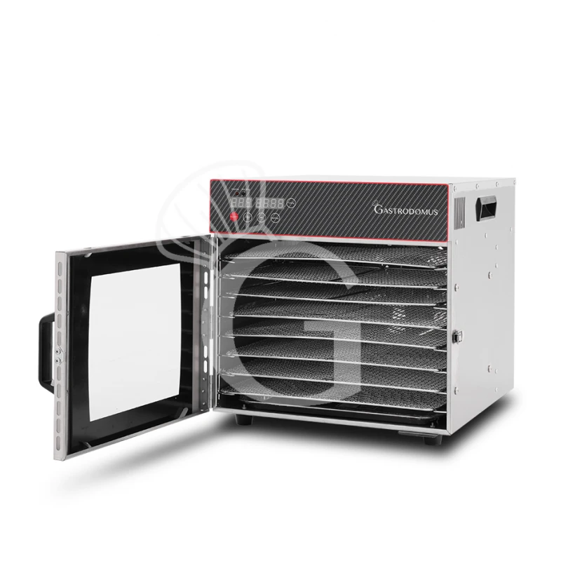 Essiccatore 1000 W L 400 Mm X P 460 Mm X H 410 Mm Display Digitale E 8 Griglie Con Porta Vetro 6 Essiccatore 1000 W L 400 Mm X P 460 Mm X H 410 Mm Display Digitale E 8 Griglie Con Porta Vetro - immagine 4