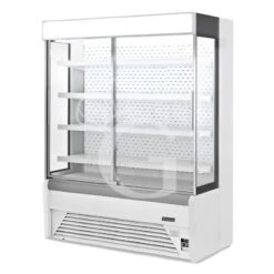 Murale Espositivo Ventilato Ettore Con Porte Scorrevoli, Temperatura +1°/+10°C, L 1940 Mm -Vendite GATRODOMUS ettoreps lunghezza 1940 mm 1