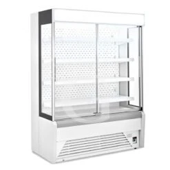 Murale Espositivo Ventilato Ettore Con Porte Scorrevoli, Temperatura +1°/+10°C, L 1940 Mm -Vendite GATRODOMUS ettoreps lunghezza 1940 mm 3