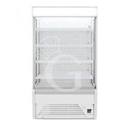 Murale Espositivo Ventilato Ettore Con Tenda Notte, Temperatura +1°/+10°C, L 1330 Mm