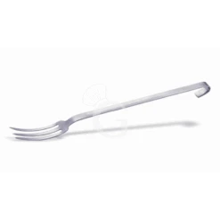 Forchettone 3 Denti Unipezzo Manico L 400 Mm E L Totale 470 Mm