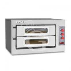 Fornetto Elettrico 2 Pizze 450 Mm 2 Camere Controllo Meccanico 455°C Potenza 7,5 Kw Porta Vetro E Luce -Vendite GATRODOMUS fornetto elettrico 2 pizze 450 mm 2 camere controllo meccanico 455c potenza 75 kw porta vetro e luce 2