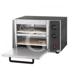 Fornetto Elettrico 2 Pizze Diametro 330 Mm 2 Camere Controllo Meccanico Potenza 1,8 Kw -Vendite GATRODOMUS fornetto elettrico 2 pizze diametro 330 mm 2 camere controllo meccanico potenza 18 kw 2