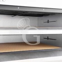 Fornetto Elettrico 2 Pizze Diametro 450 Mm 2 Camere Controllo Meccanico Temperatura 455°C Potenza 7,5 Kw -Vendite GATRODOMUS fornetto elettrico 2 pizze diametro 450 mm 2 camere controllo meccanico temperatura 455c potenza 75 kw 5