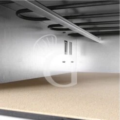 Forno Elettrico 2 Camere Per 4+4 Pizze Ø 350 Mm, Controllo Meccanico, Completo Di Cappa Nera E Cella Di Lievitazione Nera -Vendite GATRODOMUS forno elettrico 2 camere per 44 pizze o 350 mm controllo meccanico completo di cappa nera e cella di lievitazione nera 3