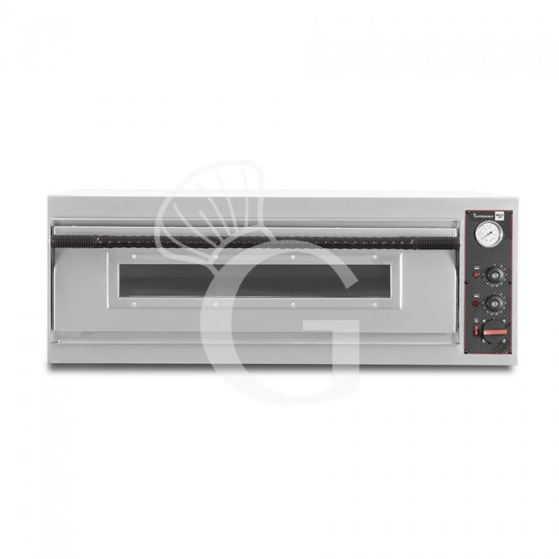 Forno Elettrico Per 6 Pizze Diametro 350 Mm 1 Camera Orizzontale Controllo Meccanico 9 Kw 4 Forno Elettrico Per 6 Pizze Diametro 350 Mm 1 Camera Orizzontale Controllo Meccanico 9 Kw - immagine 2