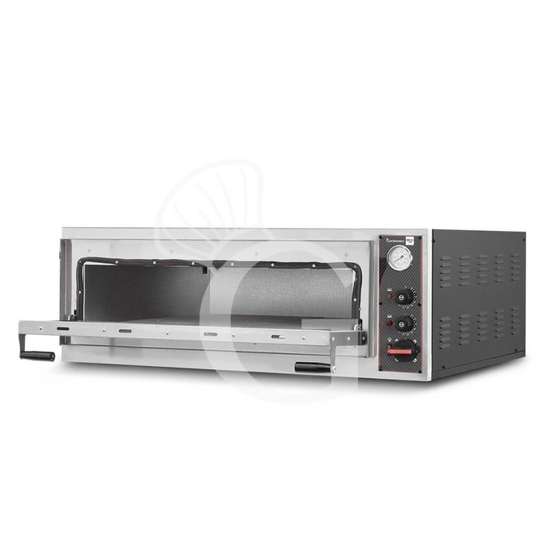 Forno Elettrico Porta Vetro 3 Teglie 600x400 O 6 Pizze Diametro 350 Mm 1 Camera Controllo Meccanico 6 Forno Elettrico Porta Vetro 3 Teglie 600x400 O 6 Pizze Diametro 350 Mm 1 Camera Controllo Meccanico - immagine 4
