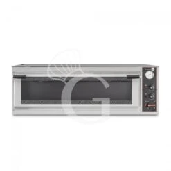 Forno Elettrico Porta Vetro 4 Teglie 600x400 O 6 Pizze Diametro 400 Mm 1 Camera Orizzontale Controllo Meccanico -Vendite GATRODOMUS forno elettrico con porta vetro per 6 teglie 60x40 o 12 pizze o 36 1