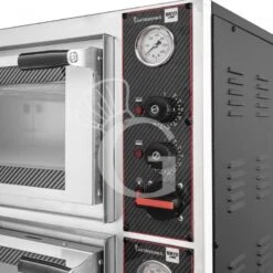 Forno Elettrico Porta Vetro 10 Teglie 600x400 O 18 Pizze Diametro 350 Mm 2 Camere Controllo Meccanico 20 Forno Elettrico Porta Vetro 10 Teglie 600x400 O 18 Pizze Diametro 350 Mm 2 Camere Controllo Meccanico -Vendite GATRODOMUS forno elettrico con porta vetro per 9 teglie 60x40 o 18 pizze o 36 6