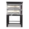 Forno Elettrico Meccanico Porta Vetro 4 Teglie 600x400 O 4+4 Pizze Ø400mm, Cappa Nera E Supporto 1 Forno Elettrico Meccanico Porta Vetro 4 Teglie 600x400 O 4+4 Pizze Ø400mm, Cappa Nera E Supporto -Vendite GATRODOMUS forno elettrico meccanico porta vetro 4 teglie 600x400 o 44 pizze o400mm cappa nera e supporto