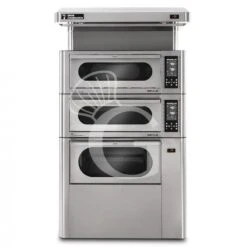 Forno Elettrico Ventilato Digitale,4+4 Pizze Ø 35, Resistenze Interne, Cella Di Lievit. Cappa A Condensazione