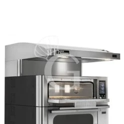 Forno Elettrico Ventilato Digitale,4+4 Pizze Ø 35, Resistenze Interne, Cella Di Lievit. Cappa A Condensazione -Vendite GATRODOMUS forno elettrico per 4 pizze diametro 350 mm 1 camera controllo digitale 83 kw 3
