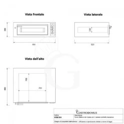 Forno Elettrico Per 4 Pizze Diametro 350 Mm 1 Camera Controllo Meccanico 5,75 Kw -Vendite GATRODOMUS forno elettrico per 4 pizze diametro 350 mm 1 camera controllo meccanico 575 kw 7