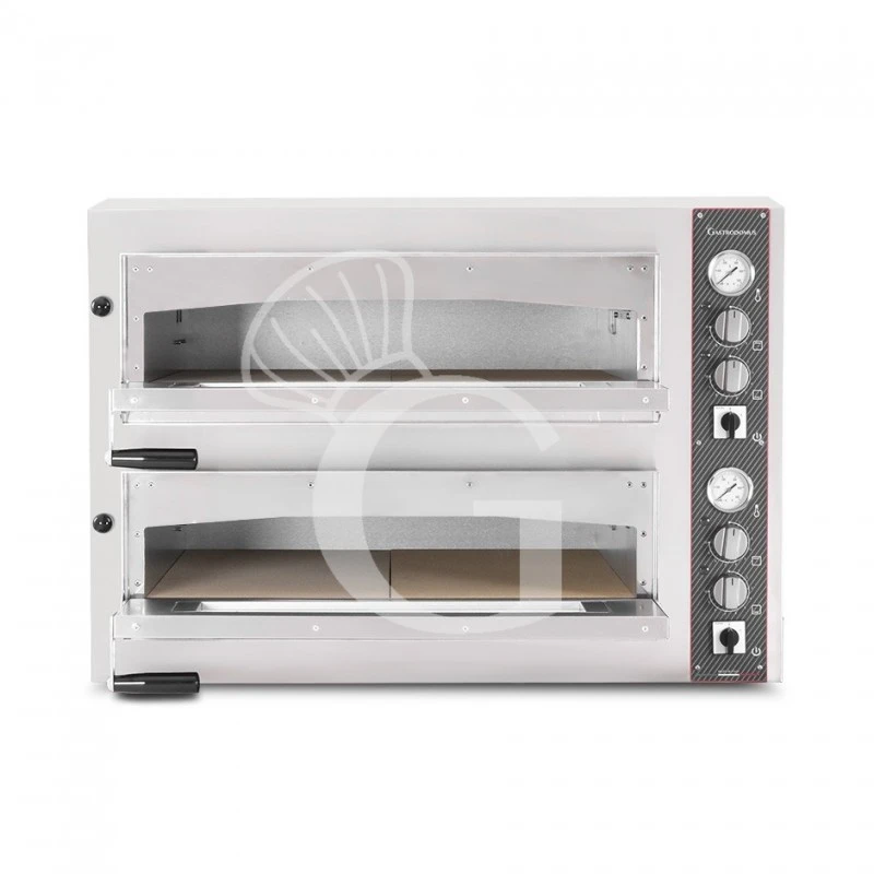 Forno Elettrico Per 4+4 Pizze Diametro 350 Mm 2 Camere Controllo Meccanico 11,5 Kw 5 Forno Elettrico Per 4+4 Pizze Diametro 350 Mm 2 Camere Controllo Meccanico 11,5 Kw - immagine 3