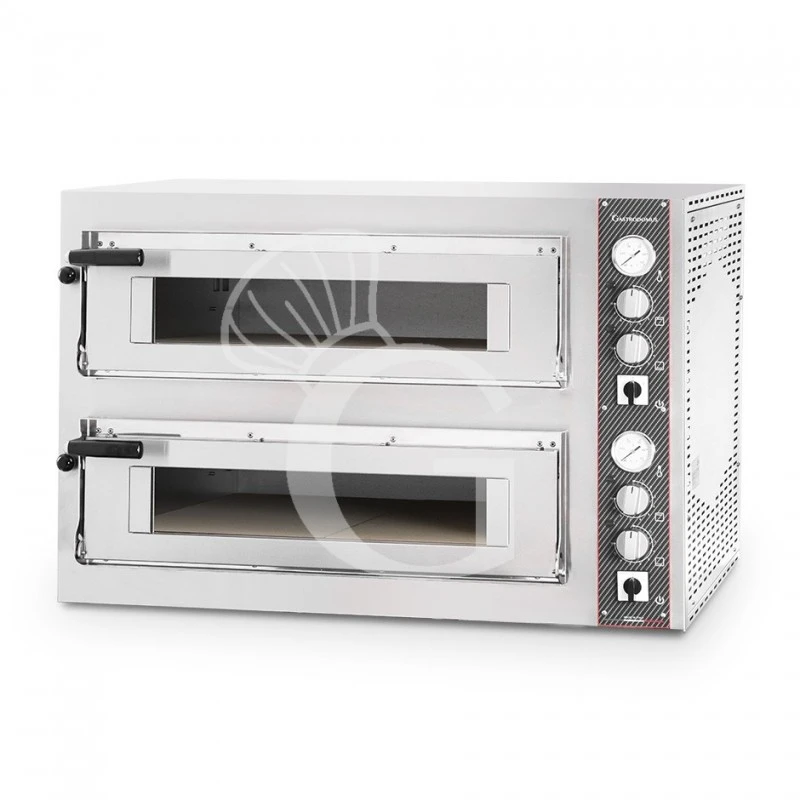 Forno Elettrico Per 4+4 Pizze Diametro 350 Mm 2 Camere Controllo Meccanico 11,5 Kw 8 Forno Elettrico Per 4+4 Pizze Diametro 350 Mm 2 Camere Controllo Meccanico 11,5 Kw - immagine 6