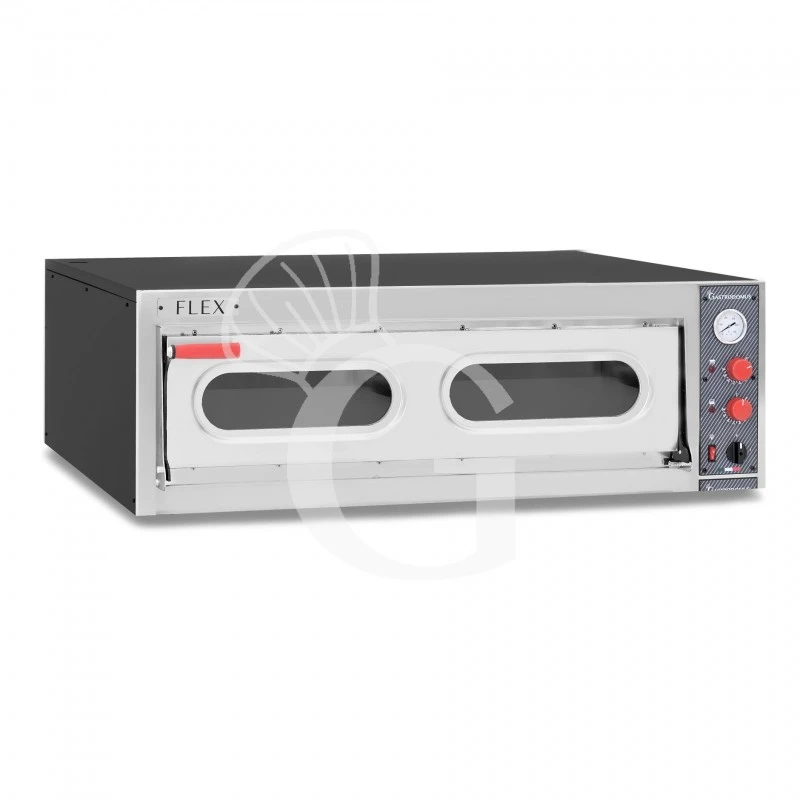 Forno Elettrico Per Pizza 5 Teglie 600x400 O 9 Pizze Diametro 350 Mm 1 Camera Controllo Meccanico 5 Forno Elettrico Per Pizza 5 Teglie 600x400 O 9 Pizze Diametro 350 Mm 1 Camera Controllo Meccanico - immagine 3