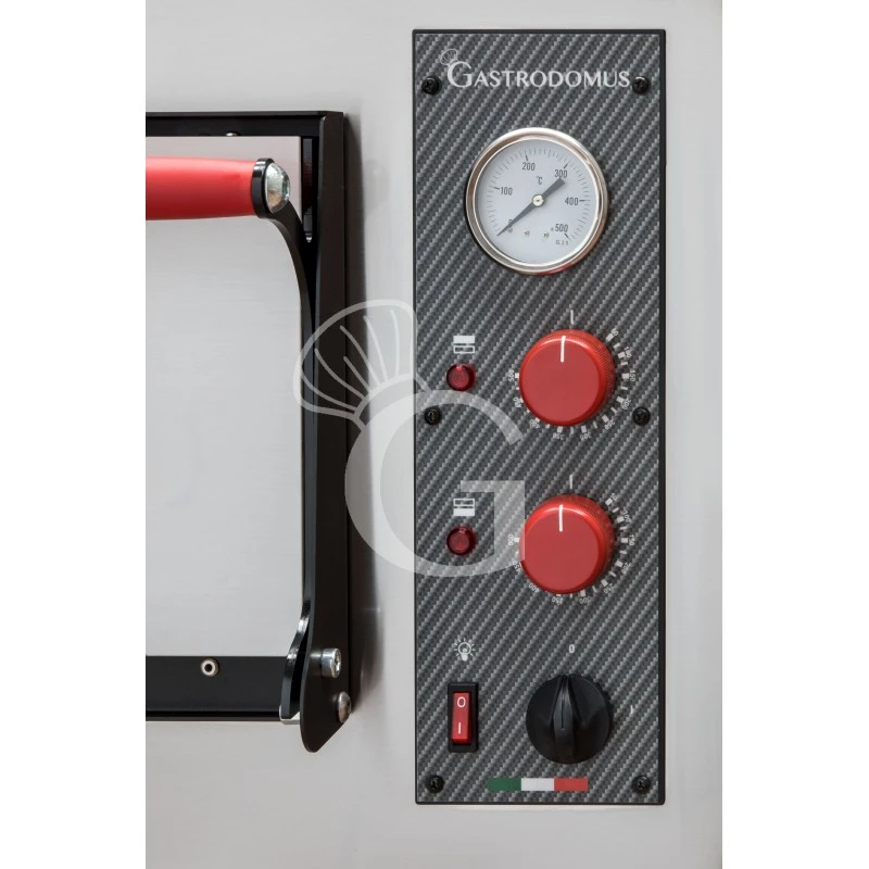 Forno Elettrico Per Pizza 5 Teglie 600x400 O 9 Pizze Diametro 350 Mm 1 Camera Controllo Meccanico 9 Forno Elettrico Per Pizza 5 Teglie 600x400 O 9 Pizze Diametro 350 Mm 1 Camera Controllo Meccanico - immagine 7