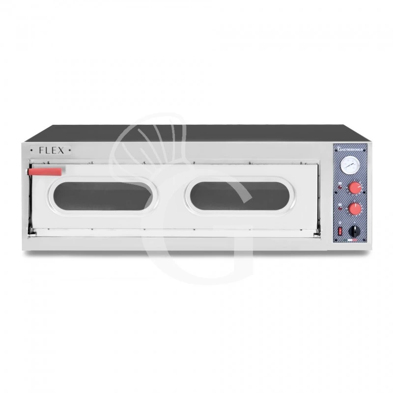 Forno Elettrico Per Pizza 5 Teglie 600x400 O 9 Pizze Diametro 350 Mm 1 Camera Controllo Meccanico 3 Forno Elettrico Per Pizza 5 Teglie 600x400 O 9 Pizze Diametro 350 Mm 1 Camera Controllo Meccanico