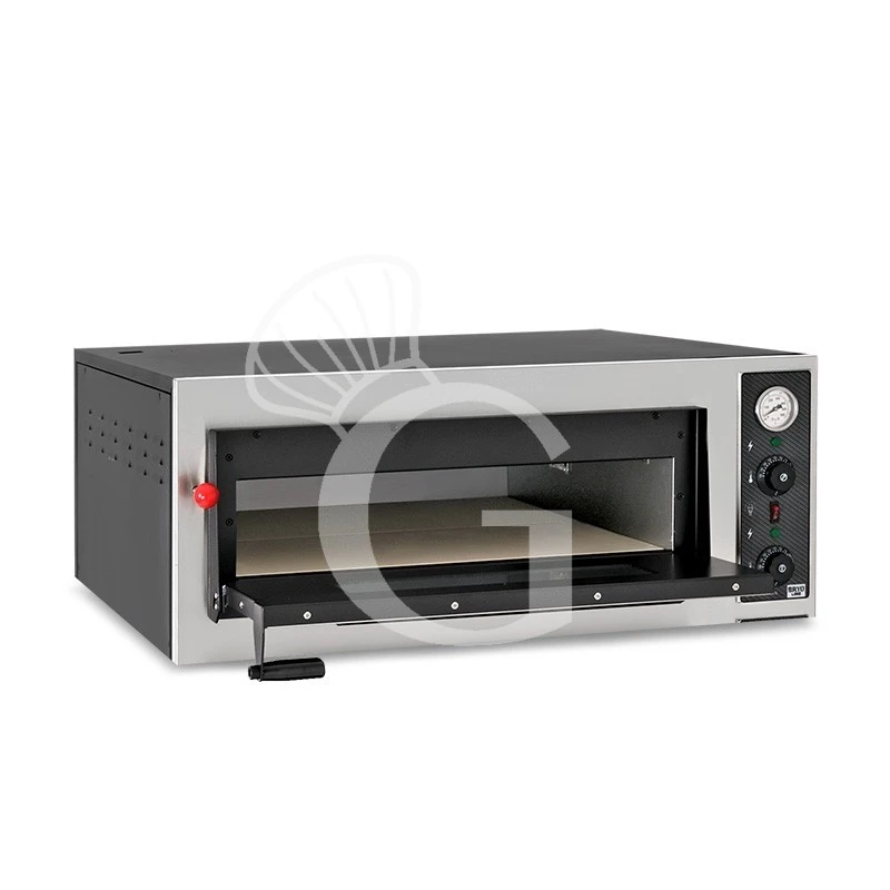 Forno Elettrico Per 6 Pizze Diametro 330 Mm 1 Camera Controllo Meccanico 6,9 Kw 6 Forno Elettrico Per 6 Pizze Diametro 330 Mm 1 Camera Controllo Meccanico 6,9 Kw - immagine 4