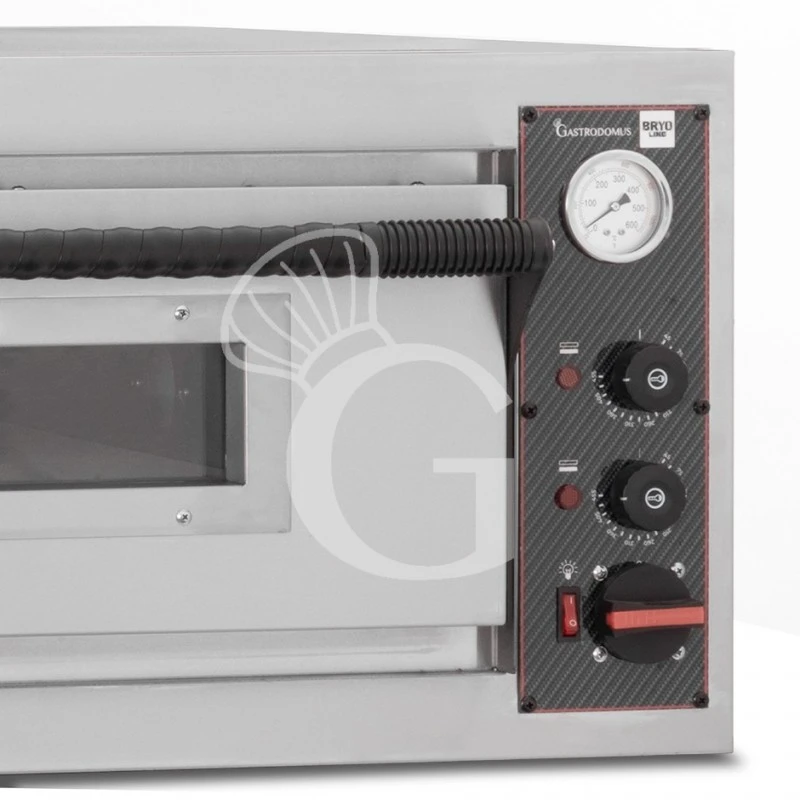 Forno Elettrico Per 9 Pizze Diametro 350 Mm 1 Camera Controllo Meccanico 13,2 Kw 10 Forno Elettrico Per 9 Pizze Diametro 350 Mm 1 Camera Controllo Meccanico 13,2 Kw - immagine 8