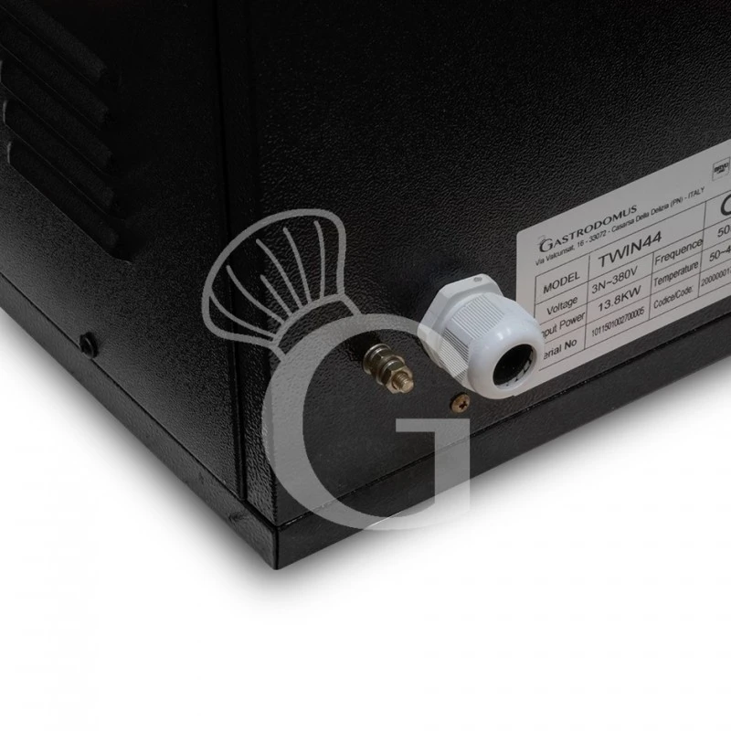 Forno Elettrico Per 9 Pizze Diametro 350 Mm 1 Camera Controllo Meccanico 13,2 Kw 12 Forno Elettrico Per 9 Pizze Diametro 350 Mm 1 Camera Controllo Meccanico 13,2 Kw - immagine 10