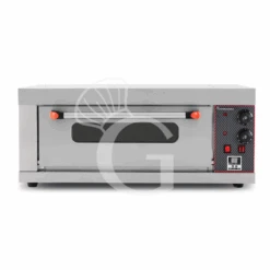 Fornetto Elettrico 1 Pizza Diametro 320 Mm 1 Camera Controllo Meccanico Temperatura 350°C Potenza 3,2 Kw