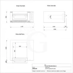 Forno Gas Per 9 Pizze Diametro 300 Mm 19 Forno Gas Per 9 Pizze Diametro 300 Mm -Vendite GATRODOMUS forno gas per 9 pizze ocm30 8