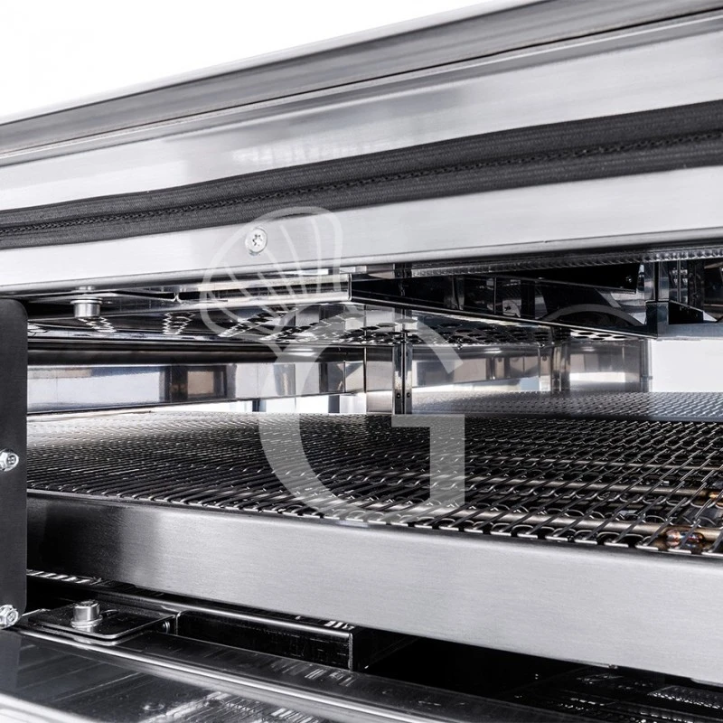 Forno Pizza Professionale A Tunnel Trifase, Comandi Touch, Nastro Trasportatore 400 Mm 7 Forno Pizza Professionale A Tunnel Trifase, Comandi Touch, Nastro Trasportatore 400 Mm - immagine 5