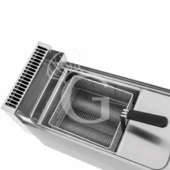 Friggitrice Professionale Da Banco A Gas 1 Vasca 8 LT 6800 W -Vendite GATRODOMUS friggitrice a gas 1 vasca capacita lt 8 1