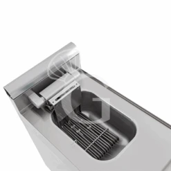 Friggitrice Industriale Elettrica Su Armadio Chiuso 1 Vasca 10 LT 7,5 Kw Trifase -Vendite GATRODOMUS friggitrice elettrica 1 vasca capacita lt 10 armadio chiuso 1