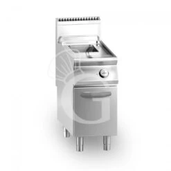 Friggitrice Industriale Elettrica Su Armadio Chiuso 1 Vasca 15 LT 10,2 Kw Trifase