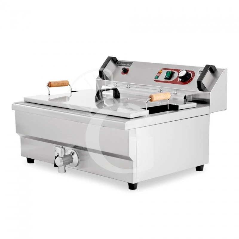 Friggitrice Elettrica Da Banco Con 1 Vasca Capacità 30 LT Con Controllo Temperatura, Potenza 4,8 KW, Monofase 5 Friggitrice Elettrica Da Banco Con 1 Vasca Capacità 30 LT Con Controllo Temperatura, Potenza 4,8 KW, Monofase - immagine 3