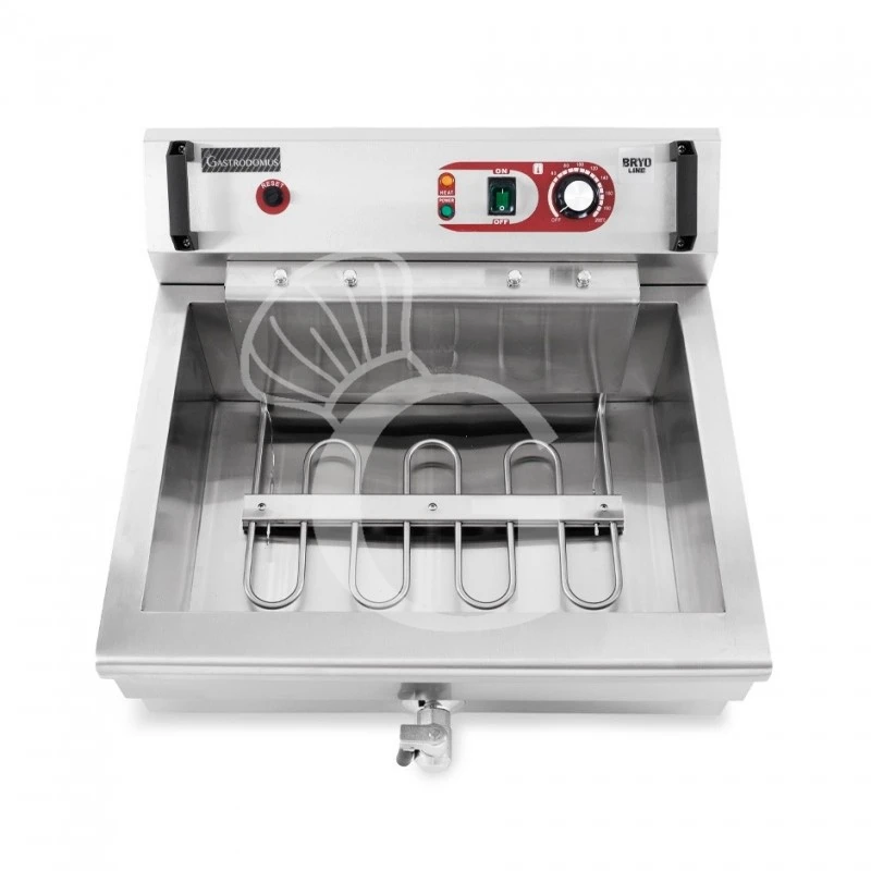 Friggitrice Elettrica Da Banco Con 1 Vasca Capacità 30 LT Con Controllo Temperatura, Potenza 4,8 KW, Monofase 7 Friggitrice Elettrica Da Banco Con 1 Vasca Capacità 30 LT Con Controllo Temperatura, Potenza 4,8 KW, Monofase - immagine 5