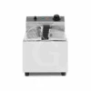 Friggitrice Elettrica Da Banco 1 Vasca 8 LT Potenza 2,8 KW Monofase