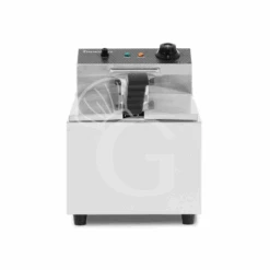 Friggitrice Elettrica Da Banco 1 Vasca 8 LT Potenza 2,8 KW Monofase