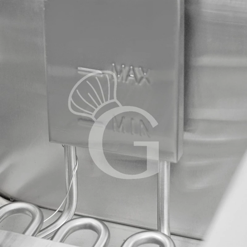 Friggitrice Elettrica Da Banco Con Rubinetto 2 Vasche Capacità 13+13 LT Potenza 4+4 KW Monofase 10 Friggitrice Elettrica Da Banco Con Rubinetto 2 Vasche Capacità 13+13 LT Potenza 4+4 KW Monofase - immagine 8