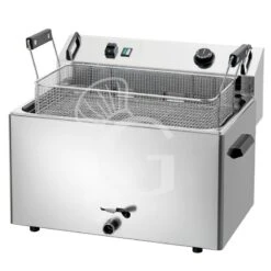 Friggitrice Elettrica Per Pasticceria Da Banco 1 Vasca 16 LT L 560 X P 470 X H 400 Mm