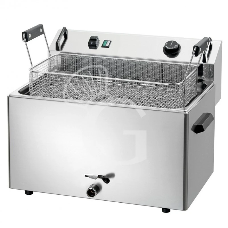Friggitrice Elettrica Per Pasticceria Da Banco 1 Vasca 16 LT L 560 X P 470 X H 400 Mm 3 Friggitrice Elettrica Per Pasticceria Da Banco 1 Vasca 16 LT L 560 X P 470 X H 400 Mm