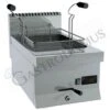 Friggitrice Elettrica Per Pasticceria Da Banco 1 Vasca 5 LT L 350 Mm X P 650 Mm X H 285 Mm -Vendite GATRODOMUS friggitrice elettrica per pasticceria da banco con 1 vasca di capacita 5 litri